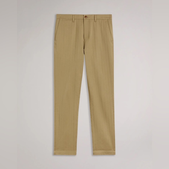 Ted Baker London Irvine Fit Herringbone Trousers - Picture 5 of 5